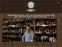 Tablet Screenshot of craftwinestore.com